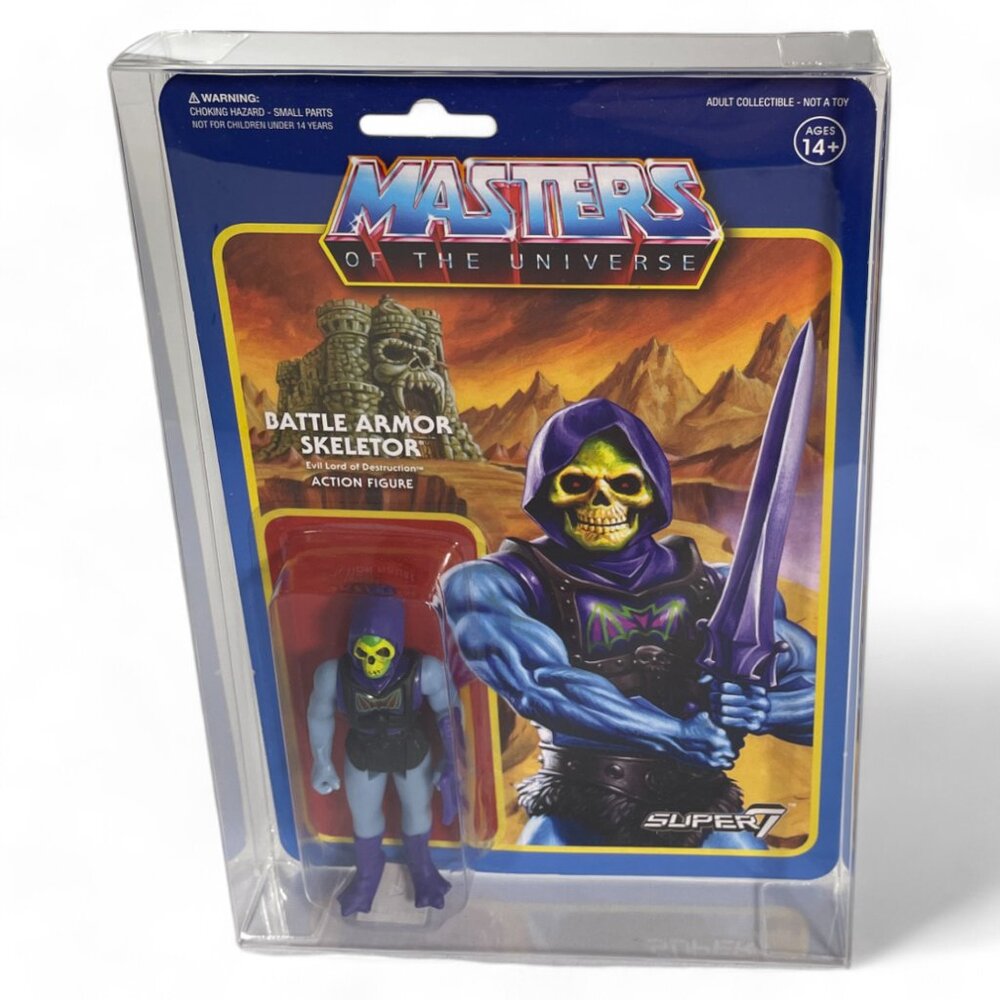Super7 ReAction Figure - Battle Armor Skeletor RARE (NEW)